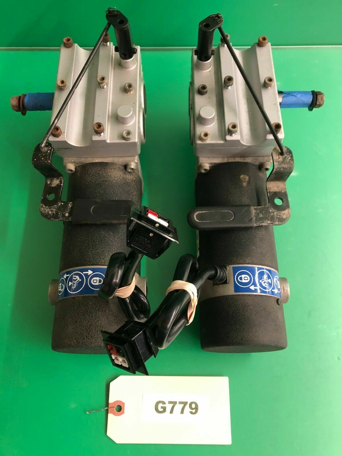 Left & Right Motors for the Pride Jazzy 600 Power Wheelchair #G779