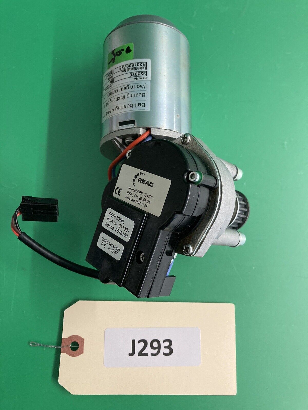 Permobil TILT MOTOR Actuator for F3 / M3 Wheelchair 323370 311301 324225 #J293