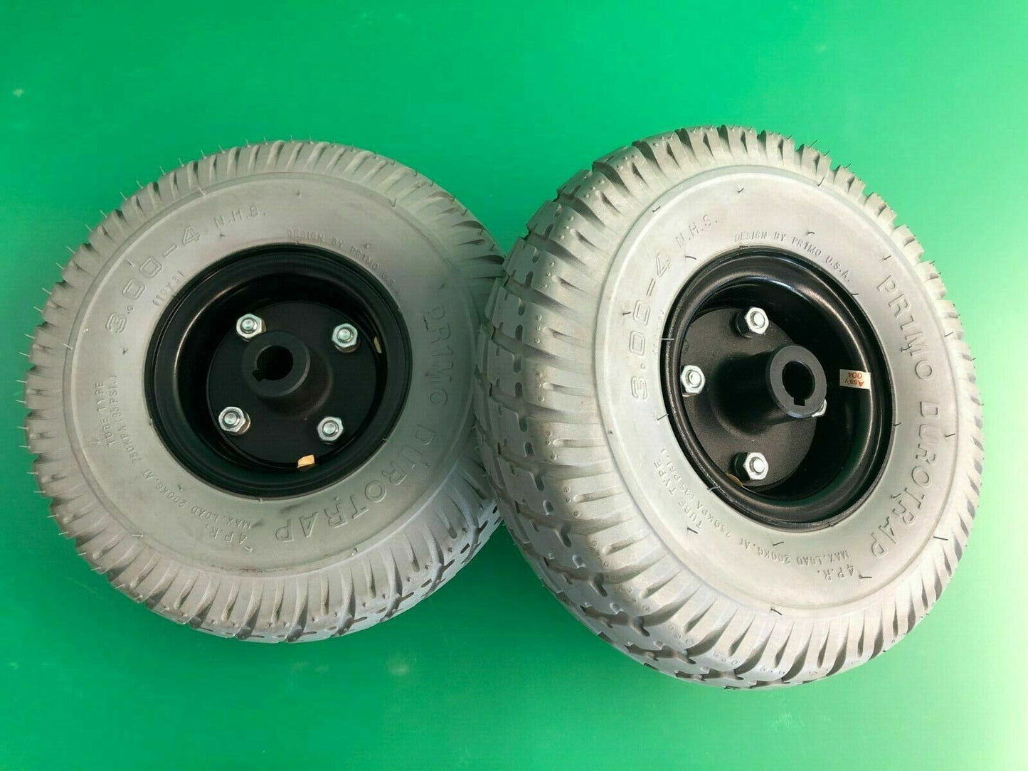 3.00-4 10"x3" Drive Wheel Assembly for Invacare Pronto Power Wheelchairs #H357