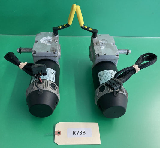 Motors for Pride Jazzy Elite HD & Elite 14 DRVASMB7110011 DRVASMB7110012 #K738