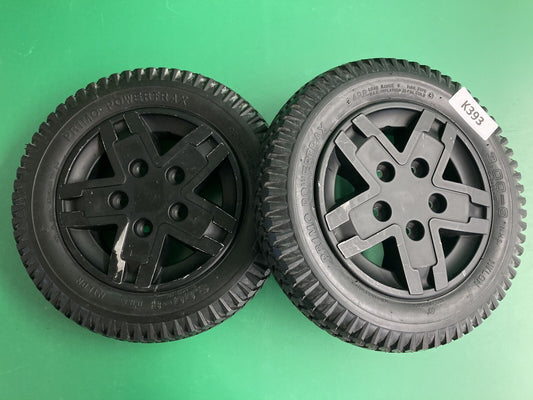 Drive Wheel Assembly for Quantum 4Front & Edge 3 Powerchairs -FULL TREAD* #K393
