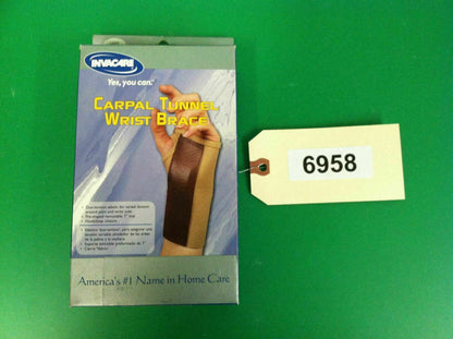 Invacare Deluxe Carpal Tunnel Wrist Brace Size: Left Large #6958