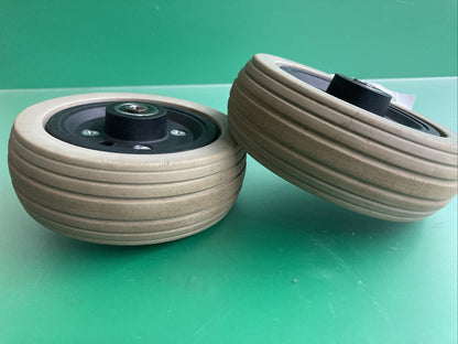 6"x2"Flat-Free Caster Wheel Assembly for Jazzy Select Power Chairs #F909