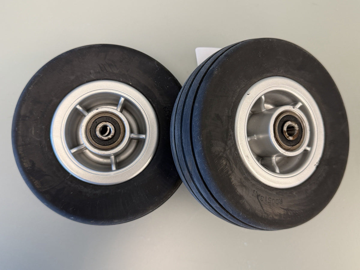 2 Caster Wheels for Pride Jazzy Select Elite, Elite HD, Elite 14, 600 ES #L253
