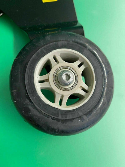 Anti-Tip Wheels & Tie Down Assembly for Permobil C300 Power Wheelchair  #F595