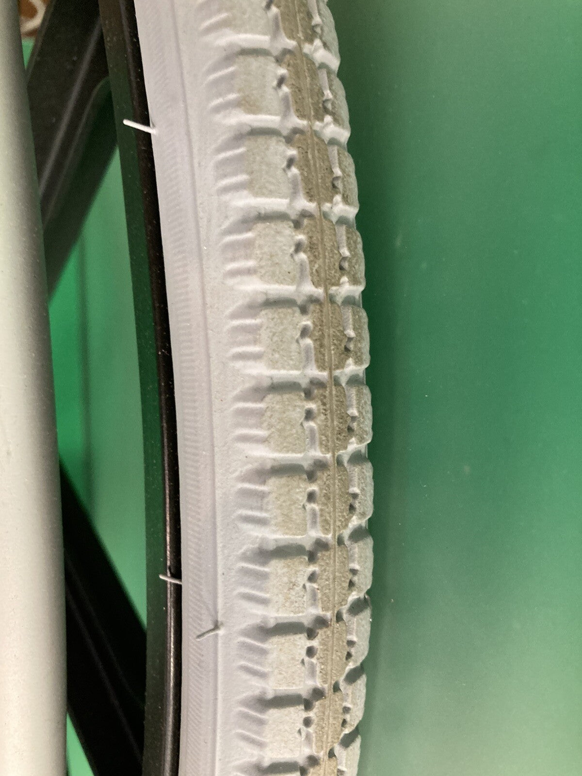 24" x 1 3/8" Solid Flat Free Wheels for Motion Composites Wheelchairs #K775