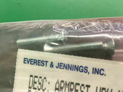 Everest & Jennings LOT OF 2 SETS of 2*14.5"Foam Arm Rest Pads Wheelchair E065