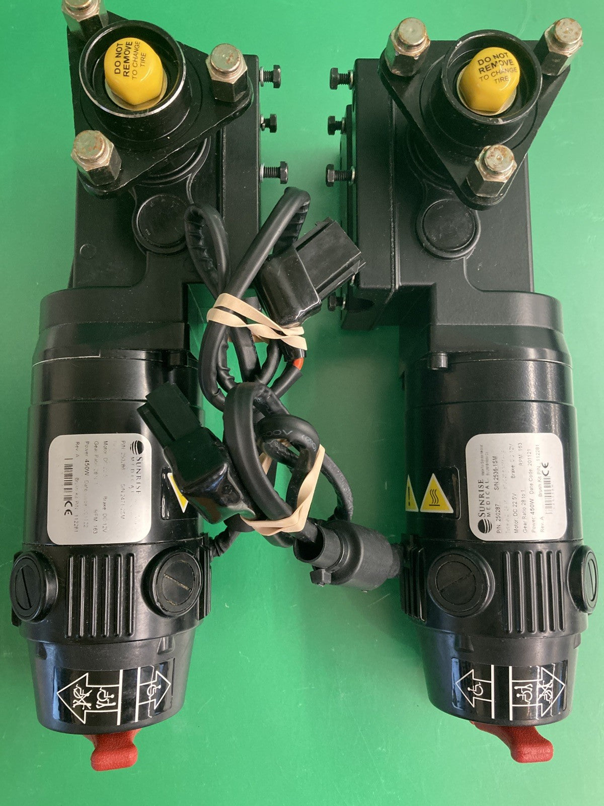 Left & Right Motors for Quickie Q700M Power Wheelchair 250286 / 250287 #K912