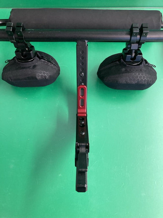 TRU-Balance 3 Knee block & Chest Bar Support for Quantum Wheelchair -Mint* #L036