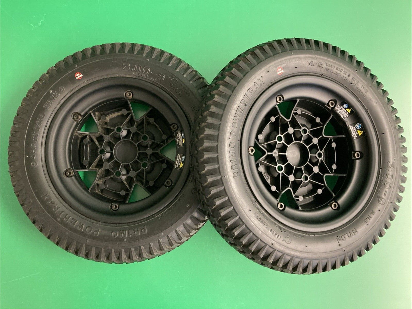 Drive Wheel Assembly for Quantum 4Front & Edge 3 Powerchairs -FULL TREAD* #K655