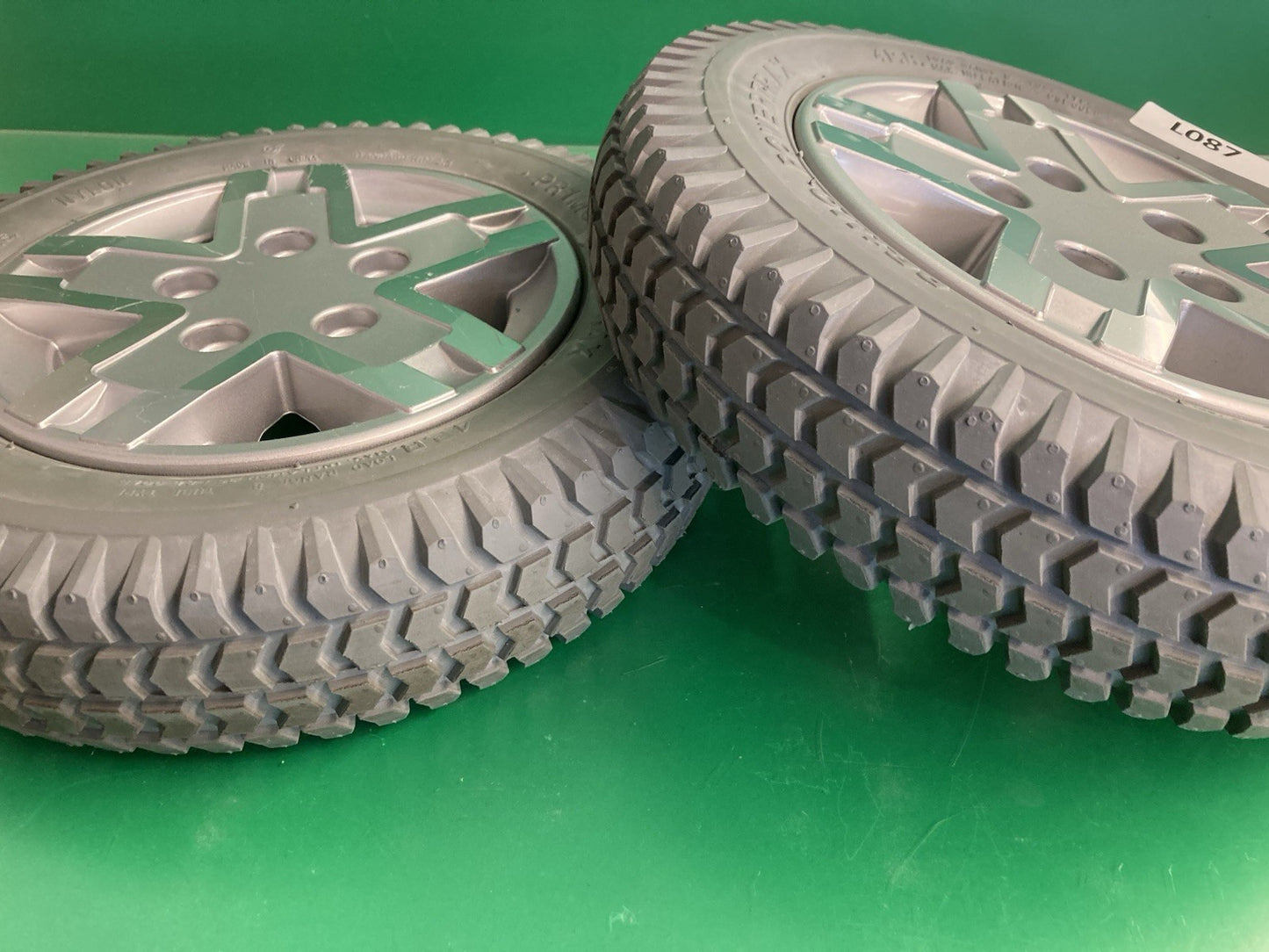 14"x3" Drive Wheels for Quantum Q6 Edge Power Wheelchair WHLASMB2093 #L087
