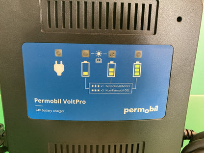 Permobil 10 amp VoltPro Power Wheelchair Battery Charger 24V 10A 616270 #K859