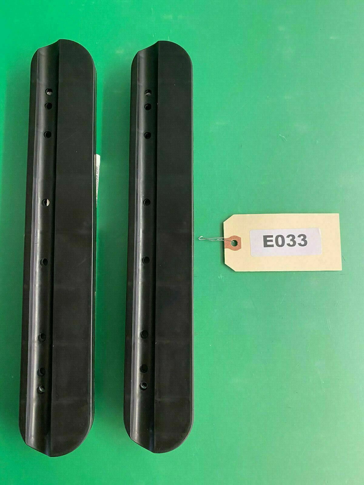 NEW Set of 2 Invacare BLACK 14" Urethane Foam Arm Rest Pads for Wheelchair #E033