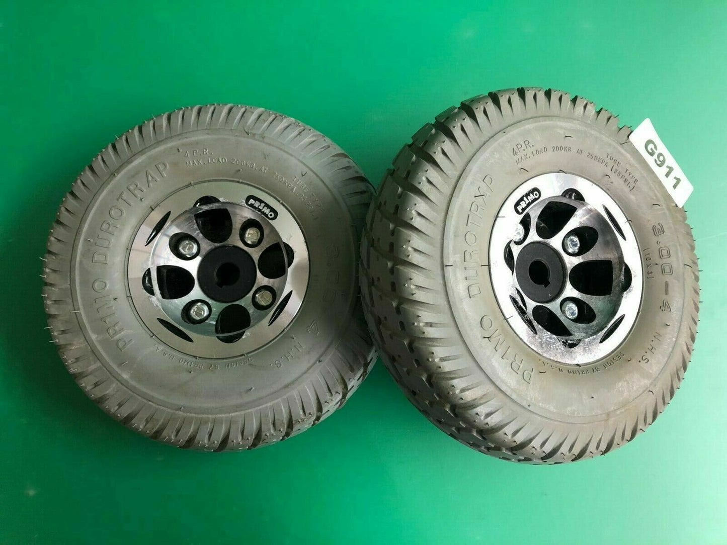 3.00-4 10"x3" Drive Wheel Assembly for Invacare Pronto Power Wheelchairs #G911