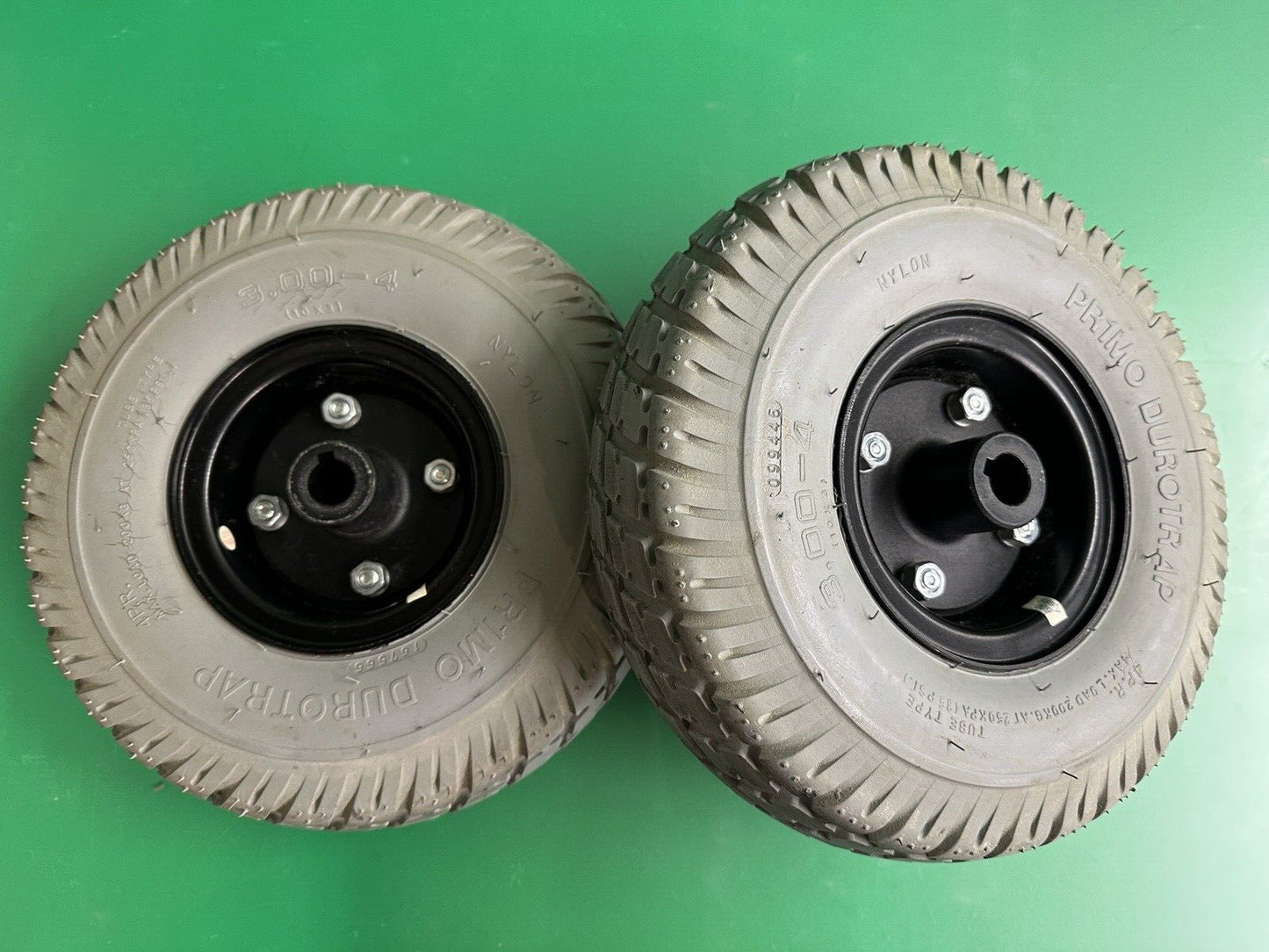3.00-4 10"x3" Drive Wheel Assembly for Invacare Pronto Power Wheelchairs #i226
