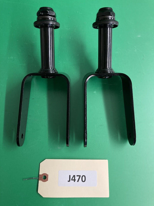 SET OF 2 Rear Caster Forks for the C.T.M. HS-2800 Power Wheelchair #J470