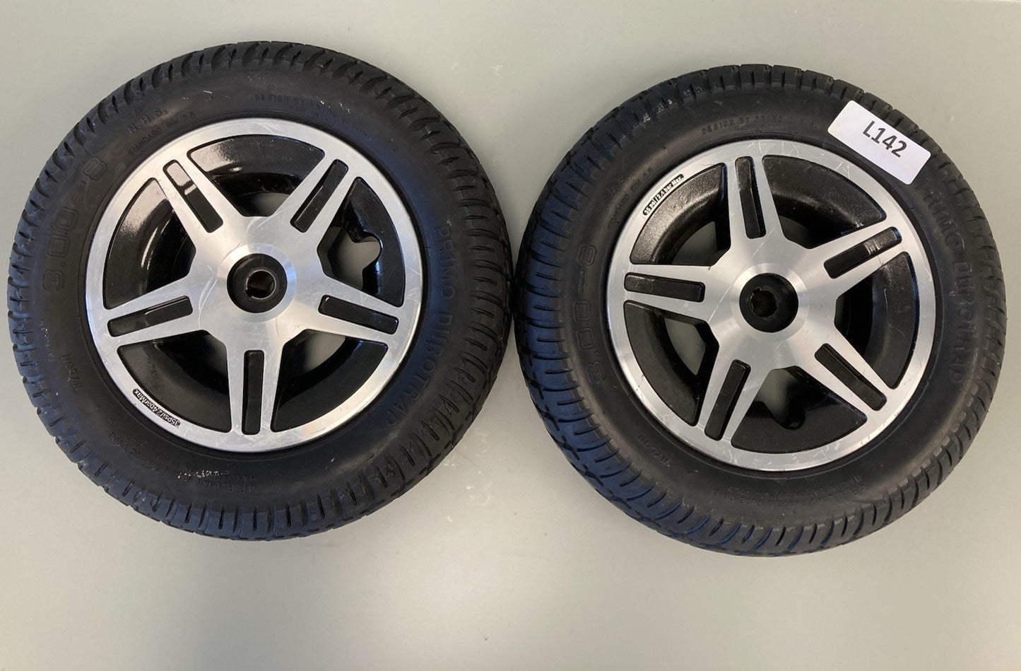 Set of 2 Drive Wheels for the Pride Jazzy Elite HD & Pride Jazzy Elite 14 #L142