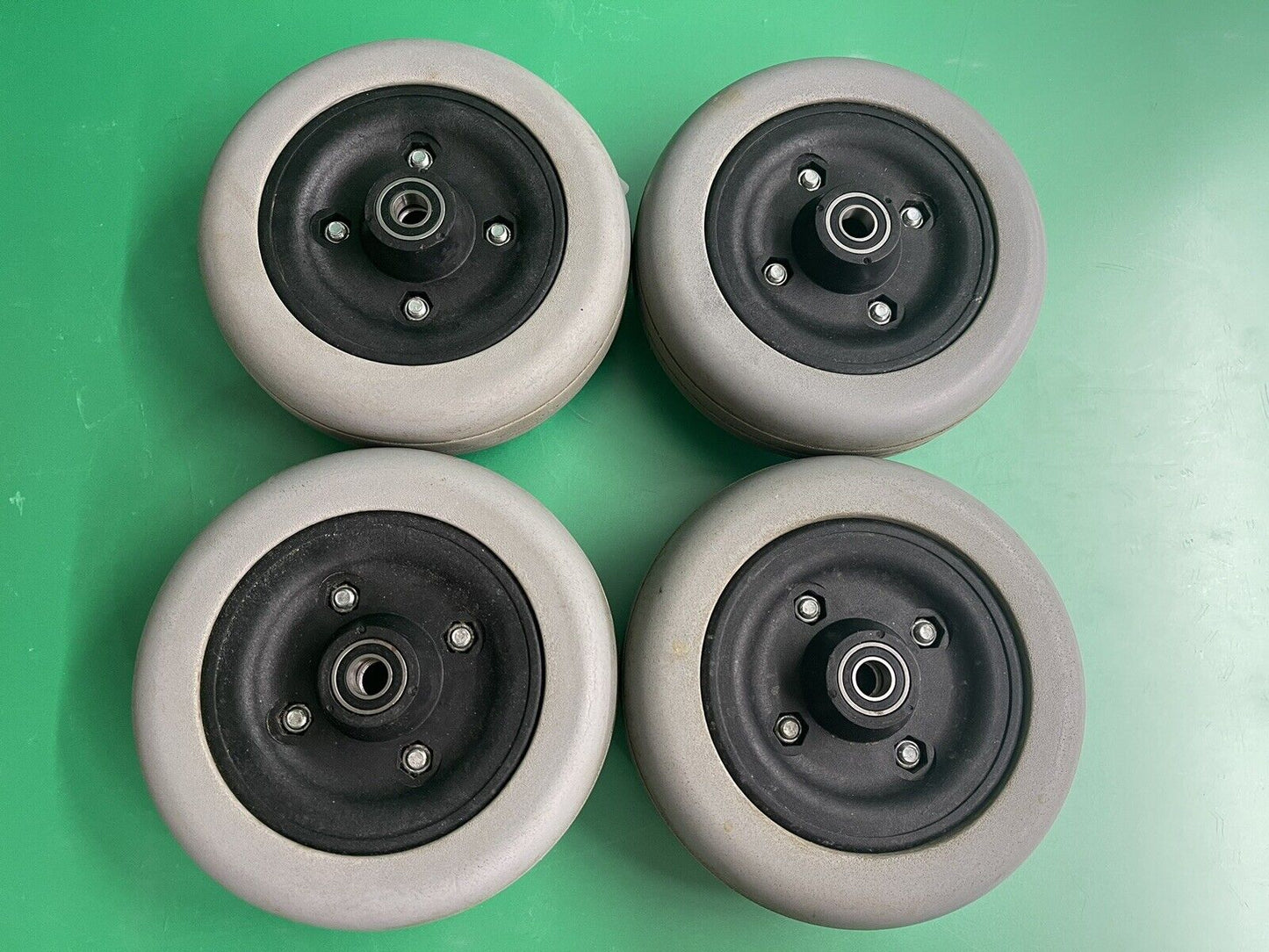 Invacare Caster Wheels for Pronto Sure Step & TDX Wheelchairs -set of 4- #i110