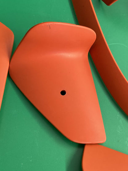 Orange Plastic Accent Shroud Assembly for the Permobil F5 Power Wheelchair #K657