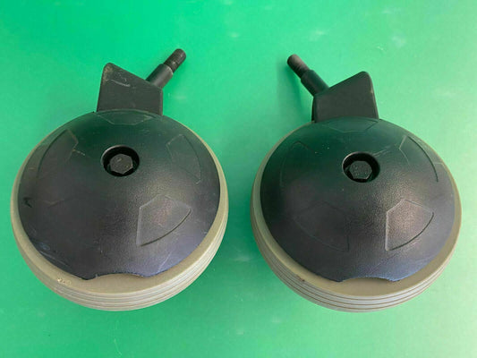 6" Caster Wheel, Fork & Cover Assembly for Quantum 6000Z / 600 Powerchair #E253