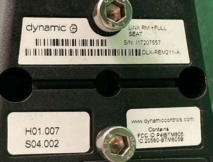 Dynamic Joystick LiNX RM +FULL SEAT RM for Power Wheelchair DLX-REM211-A #K973