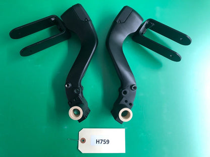 Front Arm & Caster Fork Assembly for the Quantum Edge 3 Stretto #H759