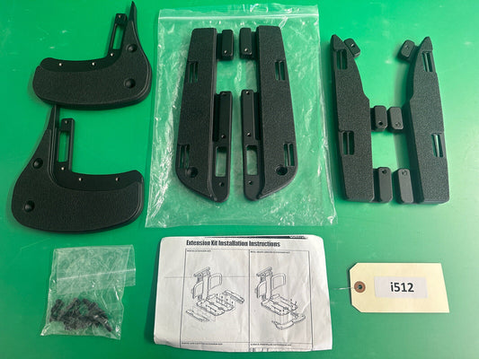 NEW Quantum Rehab Footplate Extensions for Quantum Power Wheelchair #i512