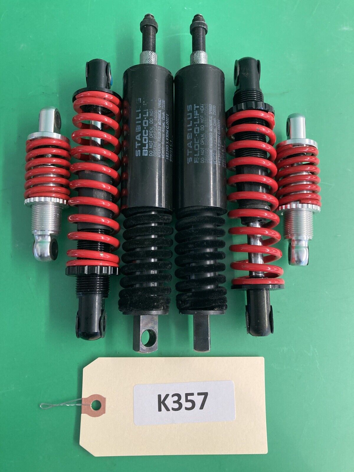 Set of 6 Shock Absorbers, Suspension for Quickie Q700m Power Wheelchair  #K357