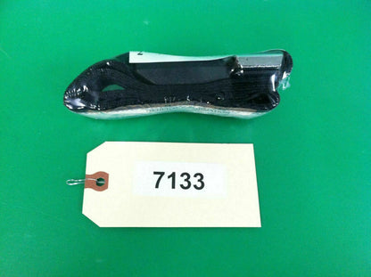 Positioning Belt Auto-Style Push-Button Buckle Black, 48"L, 2" W  #7133