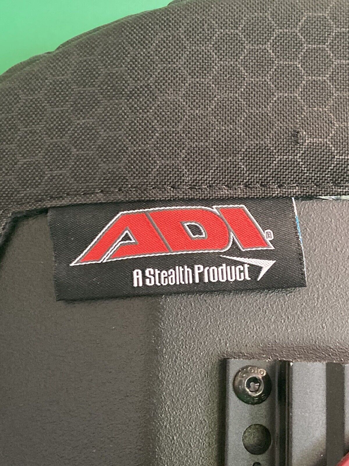 Stealth ADI Wheelchair Seat Back Memory Foam Cushion & Aluminum Shell 16" x 18"