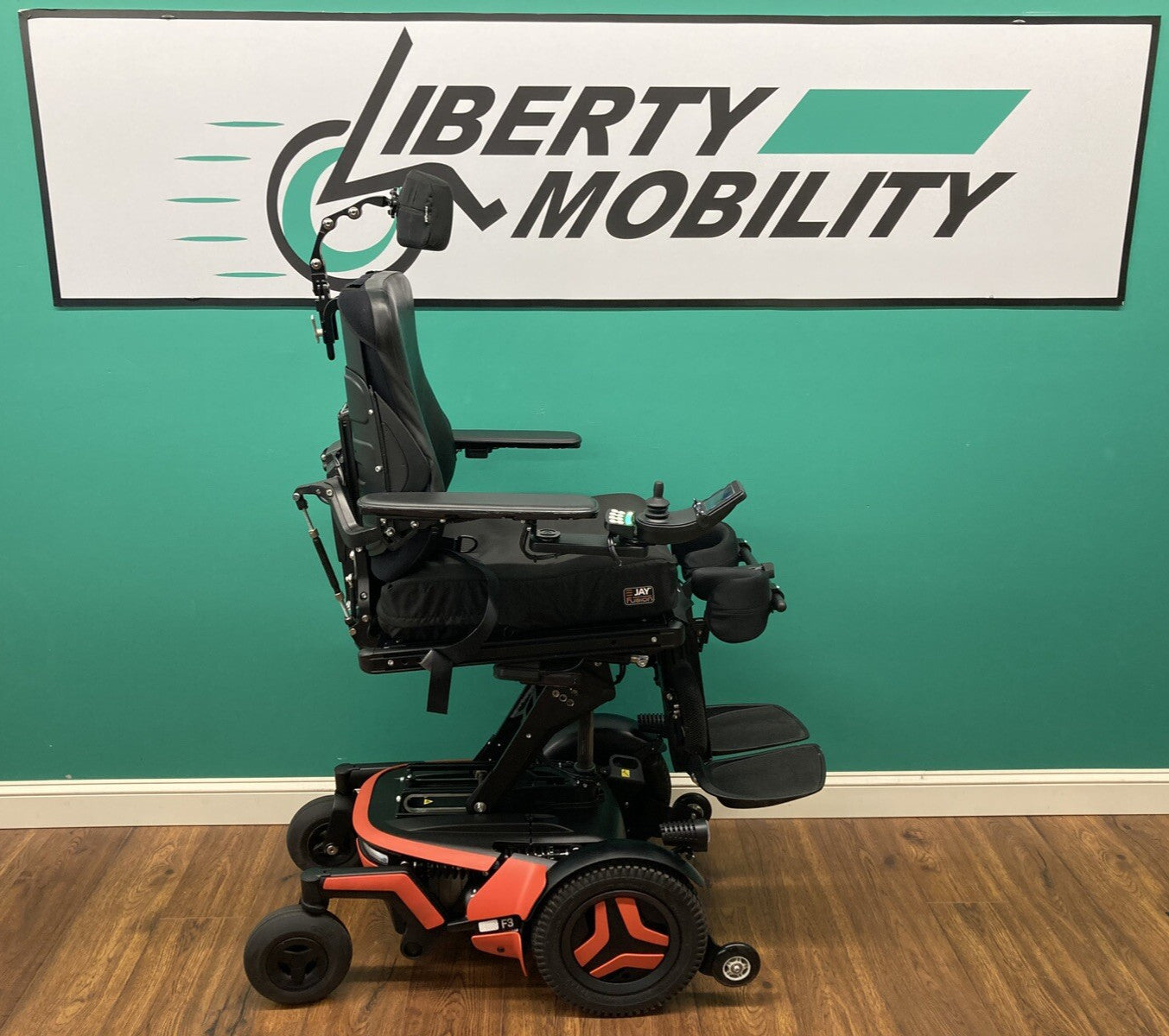 2022 Permobil F3 w/ Elevate, Tilt, Recline, Legs & 30° Anterior Tilt 51 Mi #7594