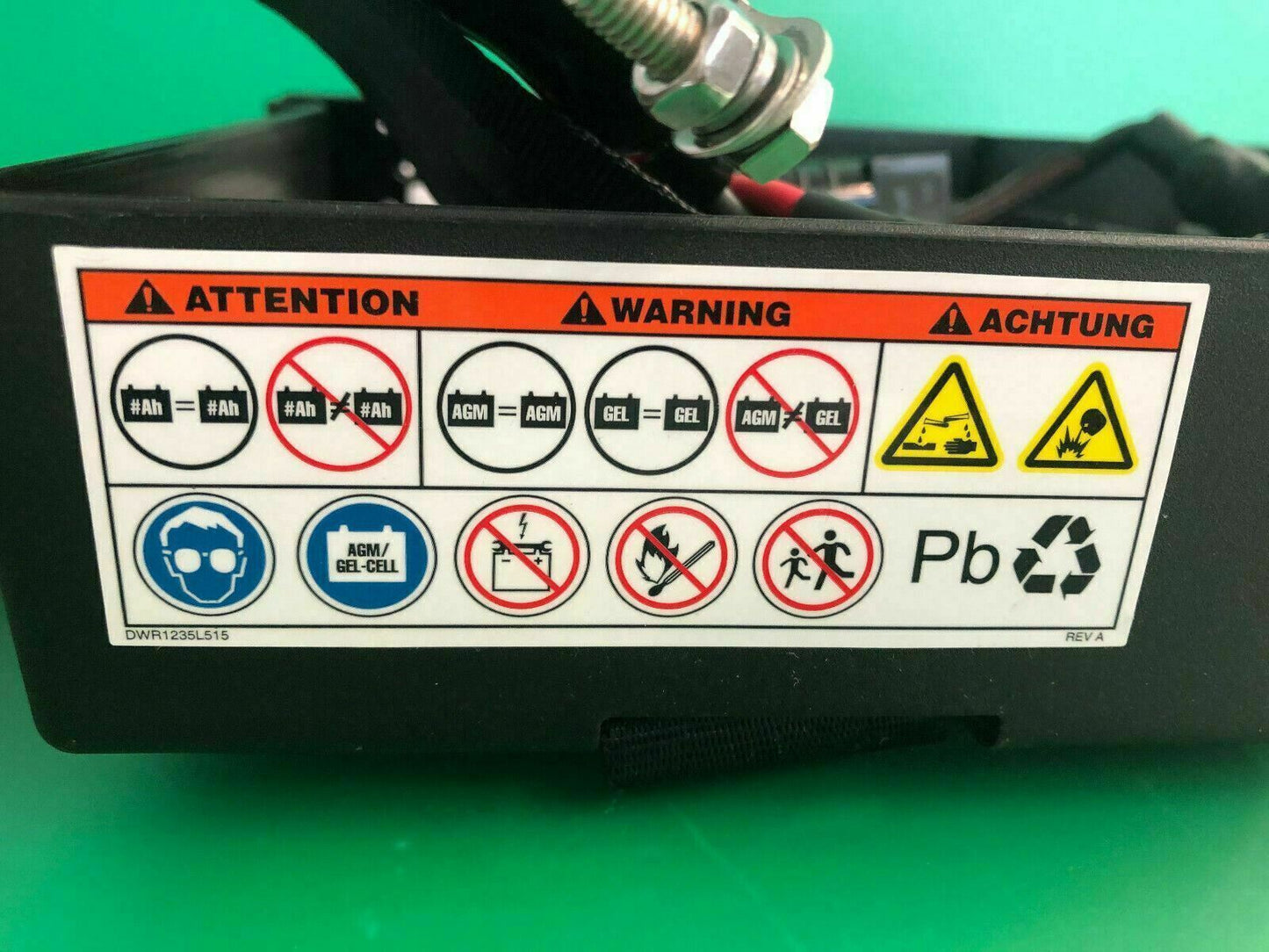 Battery Box Tray & Battery Harness for Pride J6 Power Wheelchair  #F277