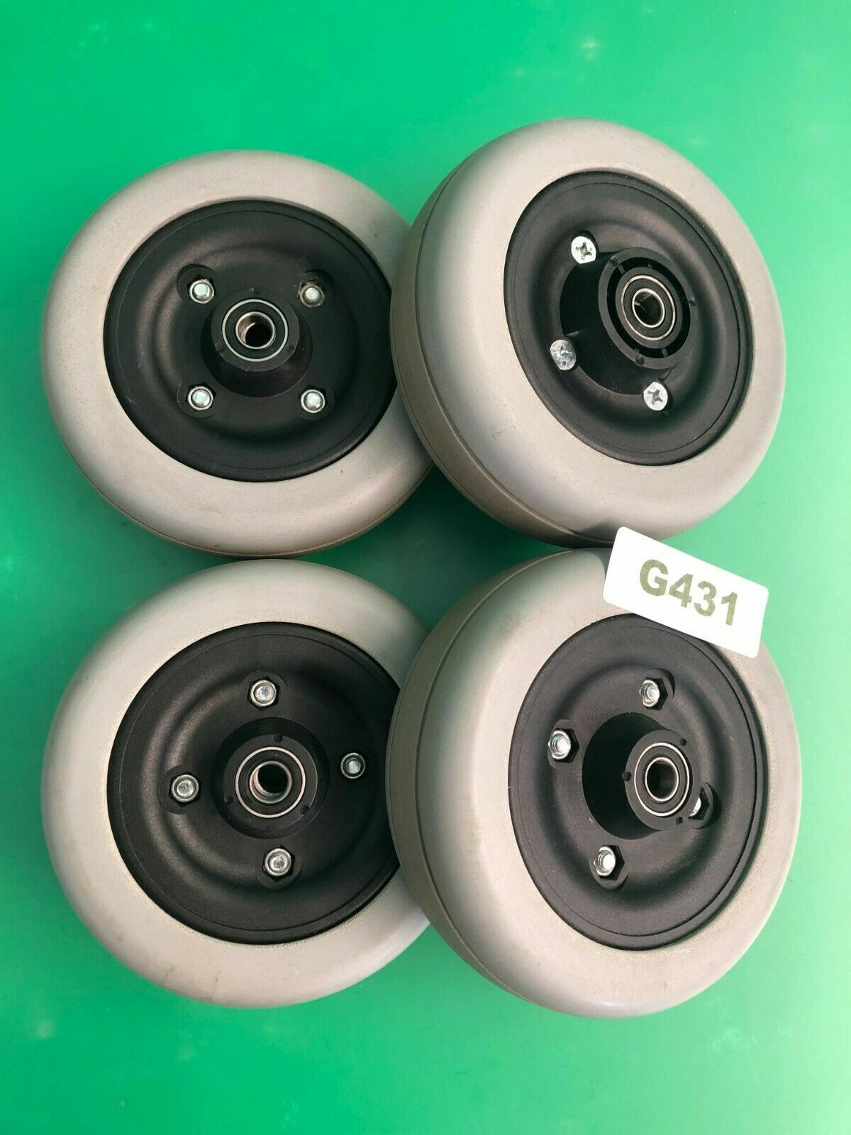 Caster Wheels for Pronto Sure Step & TDX Power Wheelchairs -set of 4- #G431