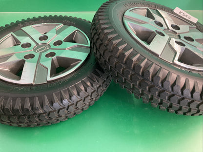 14"x3" Drive Wheels w/ Titanium Rim for Quantum Edge 2.0 Wheelchair #K555