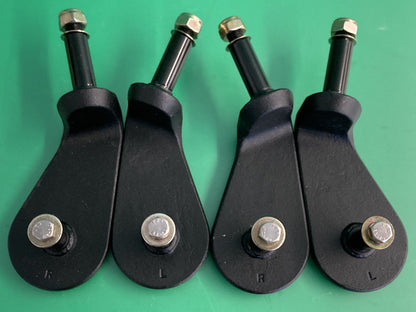Set of 4 Caster Fork Assemblies for the Rovi X3 Power Wheelchair #J362