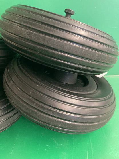 4 Caster Wheels for the Quickie Q500m, Q300m, Pulse 6 Power Wheelchair #K917