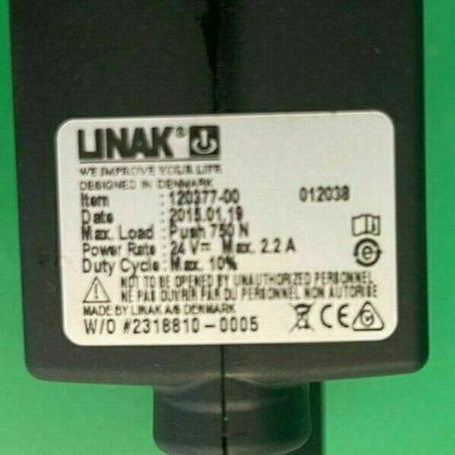 LINAK Articulating Back Rest Actuator for Quickie Power Wheelchair 120377-00