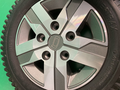 14"x3" Drive Wheels w/ Titanium Rim for Quantum J4 Power Wheelchair #K763