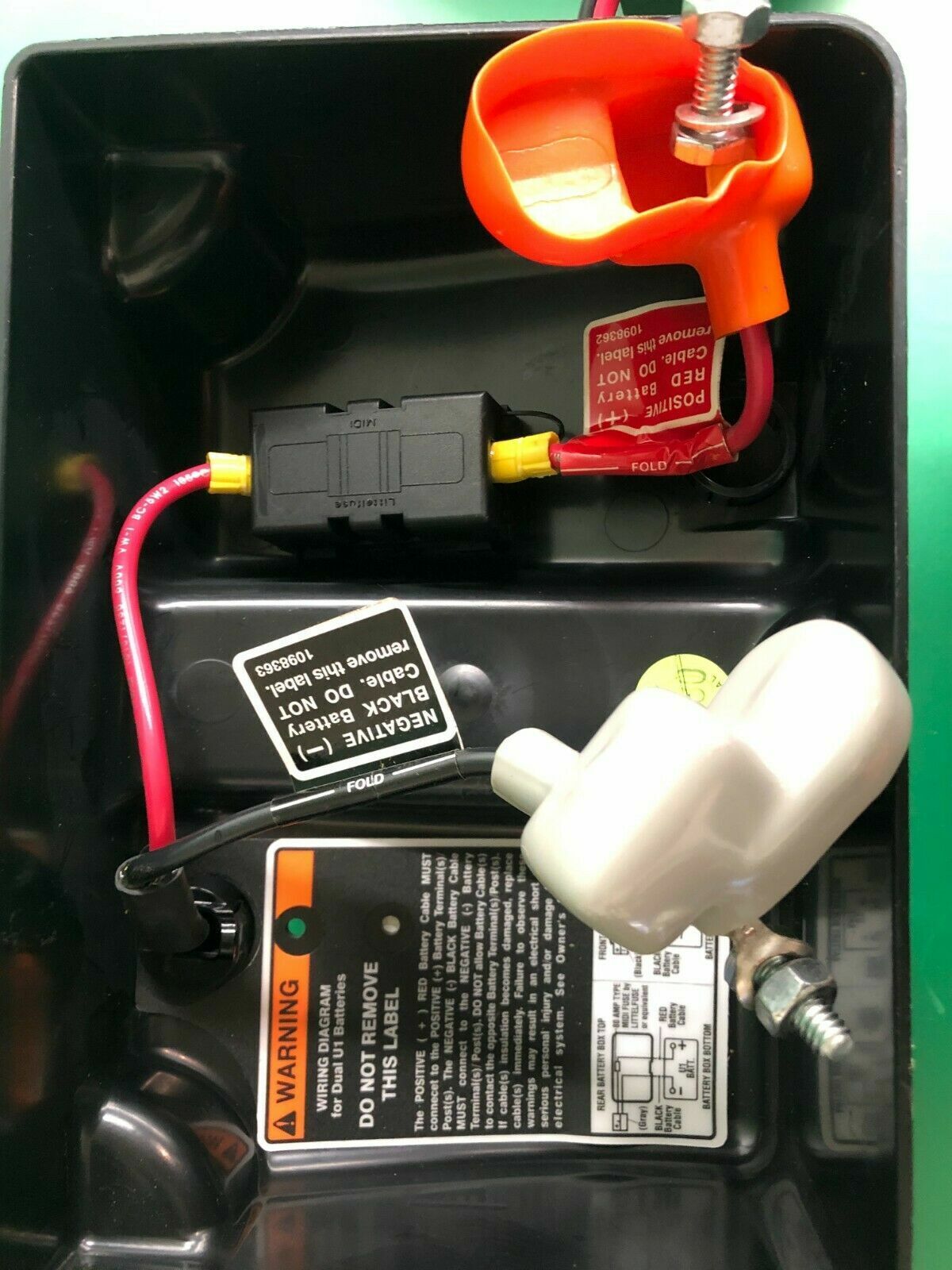 Battery Covers w/ wiring harness Invacare  Pronto Sure Step M71 #G699