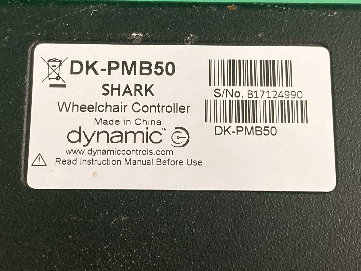 Dynamic DK-PMB50 Wheelchair Control Module - JAZZY ELITE HD / ELITE 14 #J996