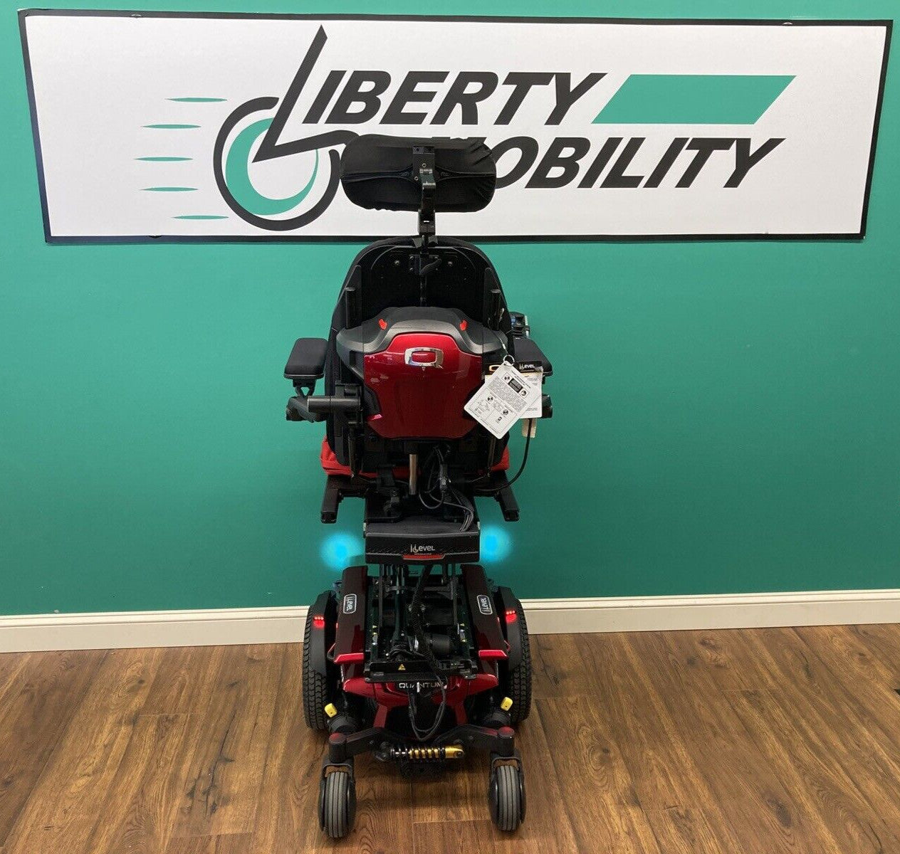 2022 Quantum EDGE 3 Wheelchair -Elevate, Tilt, Recline & Legs LIGHT KIT* #LM7599