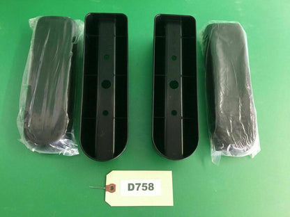 SET OF 2*  10" Desk Length Armrest Covers w/ Pads for PRIDE Power Scooters #D758