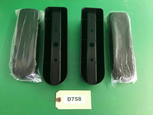 SET OF 2*  10" Desk Length Armrest Covers w/ Pads for PRIDE Power Scooters #D758