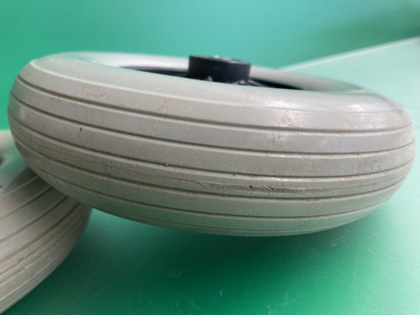 Solid Rear Caster Wheels for the Pride Jazzy Jet Power Wheelchairs #J041