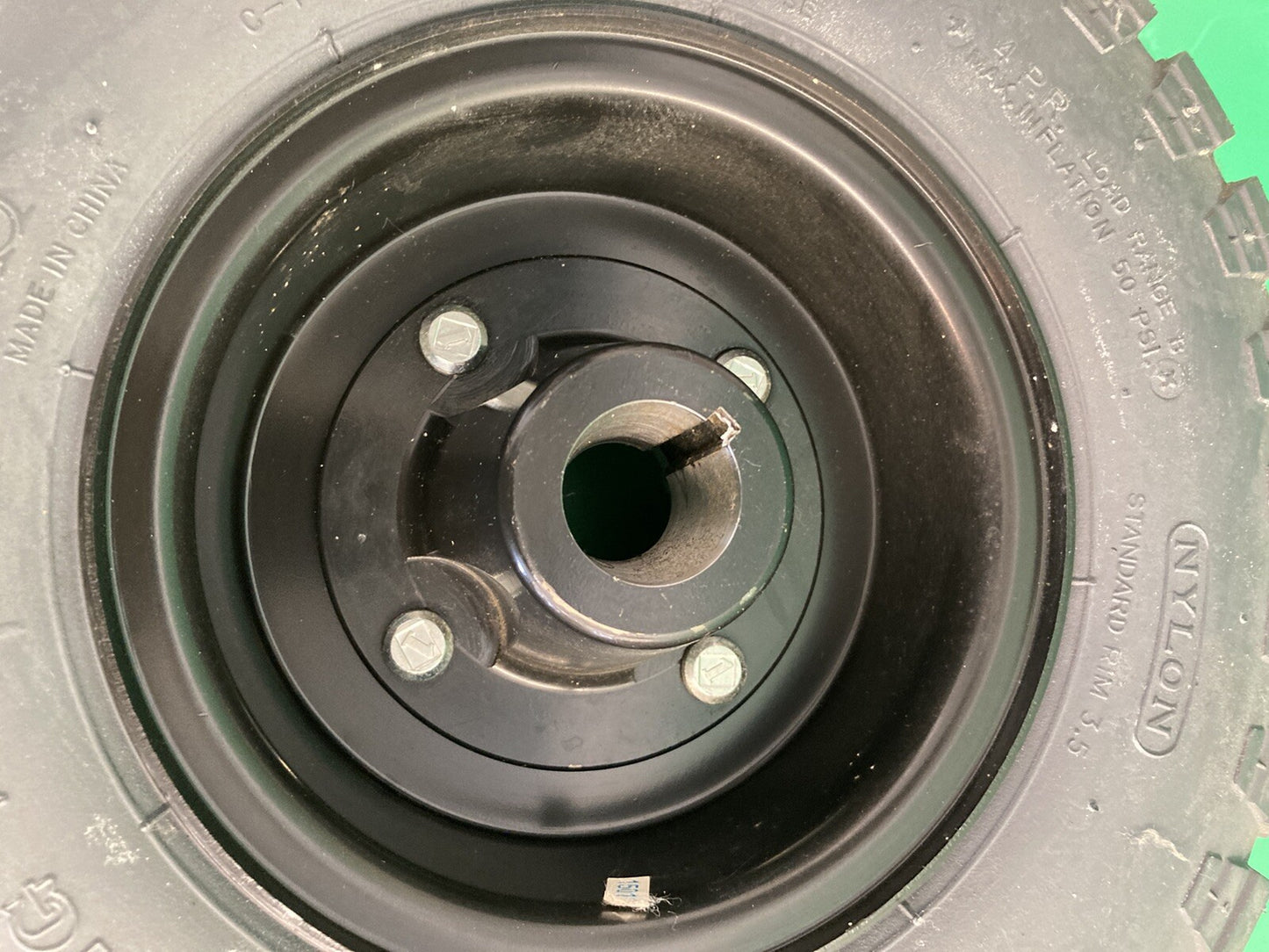 Solid Drive Wheels for the Quantum 1450 & Jazzy 1450 Power Wheelchair #J611