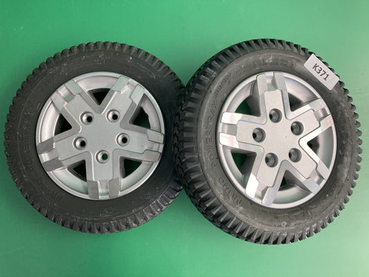 14"x3" Solid Drive Wheels for Jazzy 600 ES Power Wheelchair WHLASMB7120004 #K371
