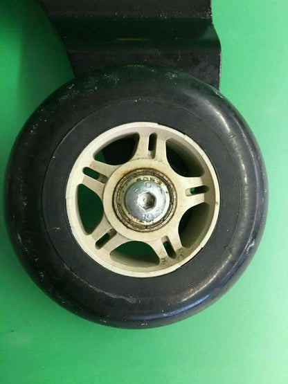 Anti-Tip Wheels & Tie Down Assembly for Permobil C300 Power Wheelchair  #E133