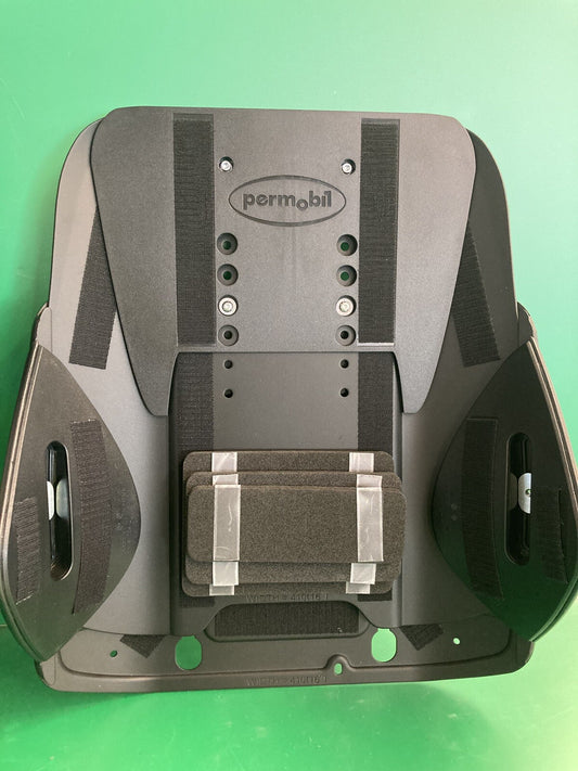 Permobil Stretch Air Seat Back Cushion & Seat Back Pan Shell 16" x 25-27" #K523