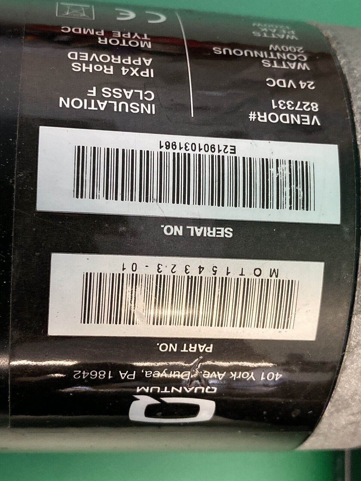 Left & Right Motors for Quantum Q6 Edge 2.0 - MOT154323-01 - MOT154324-01  #J250