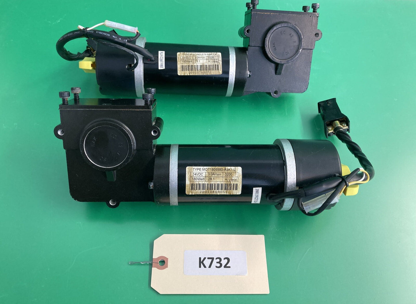 Drive Motors for Pride Jazzy Passport Power Chair MOT1805580 - MOT1805579 #K732